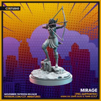 Mirage aka Moonstar de c27 avec base 35mm