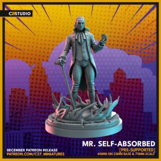Mr Self Absorb aka Sebastian Shaw de c27 avec base 35mm