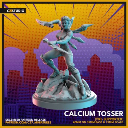 Calcium Tosser aka Marrow de c27 avec base 35mm