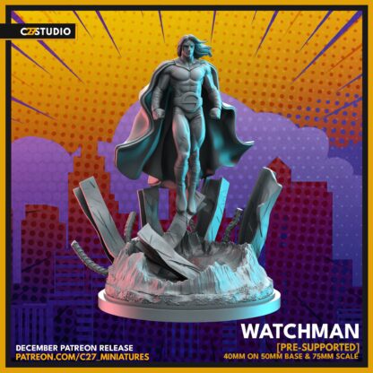 Watchman aka Sentry de c27 avec base 50mm
