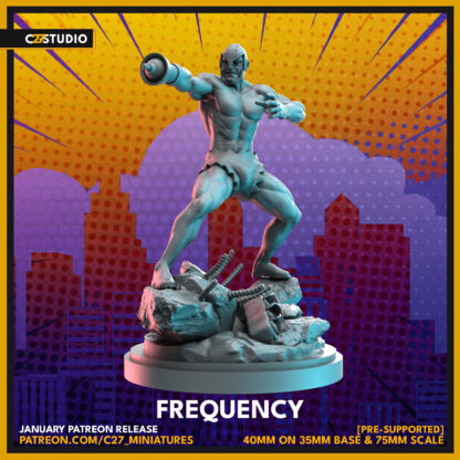 Frequency aka Klaw de c27 avec base 35mm