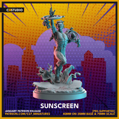 Sunscreen aka Sunspot de c27 avec base 35mm