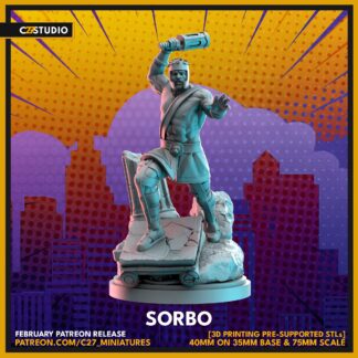 Sorbo aka Hercules de c27 avec base 35mm