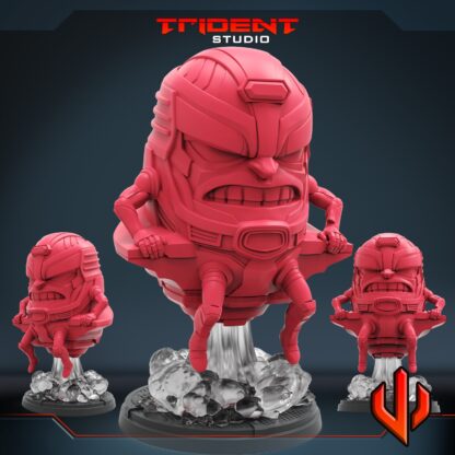Modok de Trident Studio avec sa base 65 mm (2 variantes)