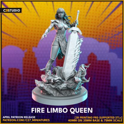 Limbo Queen aka Magik de c27 avec base 35mm (2 version)
