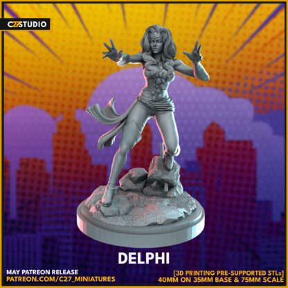 Delphi AKA Oracle de c27 avec base 35mm