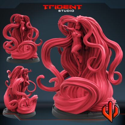Medusa avec sa base 50mm (!)