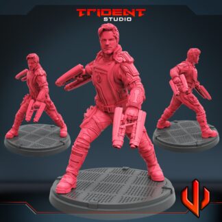 Starlord de Trident Studio avec sa base 35mm (3 variantes)