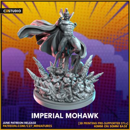 Imperial Mohawk aka Gladiator de c27 avec base 35mm