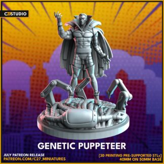 Genetic Puppeteer aka Mr Sinister de c27 sur sa base 50mm