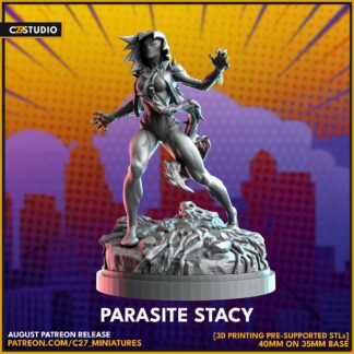 Parasite Stacy aka Gwenom de c27 sur sa base 35mm