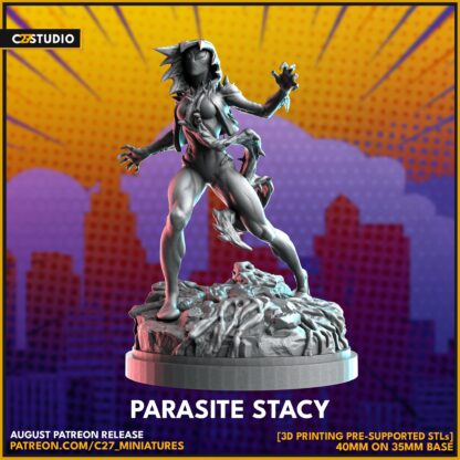 Parasite Stacy aka Gwenom de c27 sur sa base 35mm