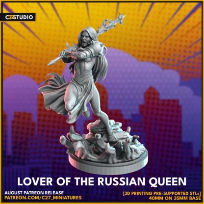 lover of the russian queen aka Magik de c27 sur sa base 35mm