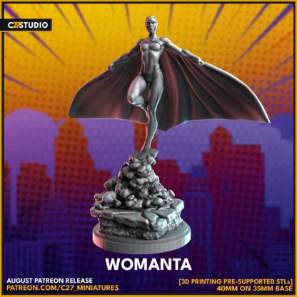 Womanta aka Manta de c27 sur sa base 35mm