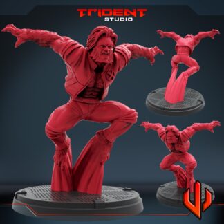 Beast de Trident Studio avec sa base 50mm