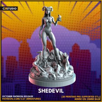 SheDevil aka Satana de c27 avec base 35mm