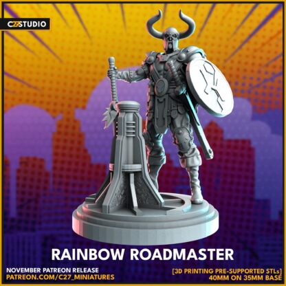 Rainbow Roadmaster aka Heimdall de c27 sur sa base 35mm