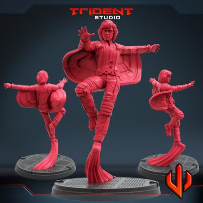 Banshee First Class de Trident Studio avec sa base 35 mm