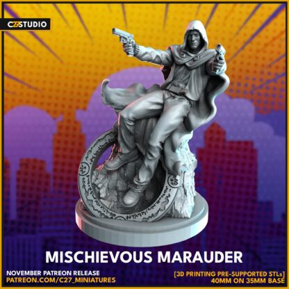 Chomp Chomp & Mischievious Marouder aka Hood de c27 avec base 35mm (2 versions)