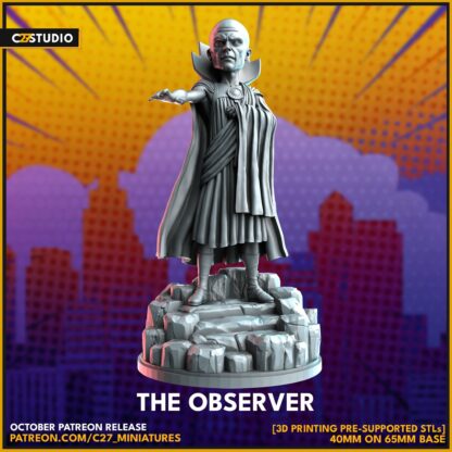 The Observer aka The Watcher de c27 sur sa base 65mm