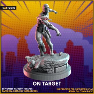 On Target aka Bullseye de c27 sur sa base 35mm