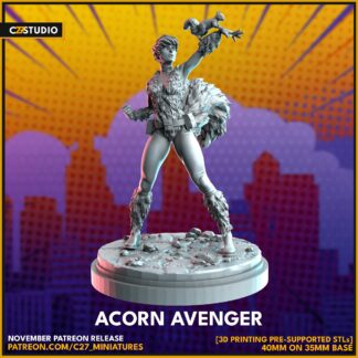 Acorn Avenger aka Squirrel Girl de c27 sur sa base 35mm
