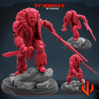 Kraven de Trident Studio avec sa base 35mm