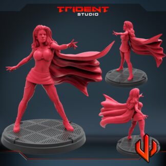 Emma Frost de Trident Studio avec sa base 35mm [2 variantes]
