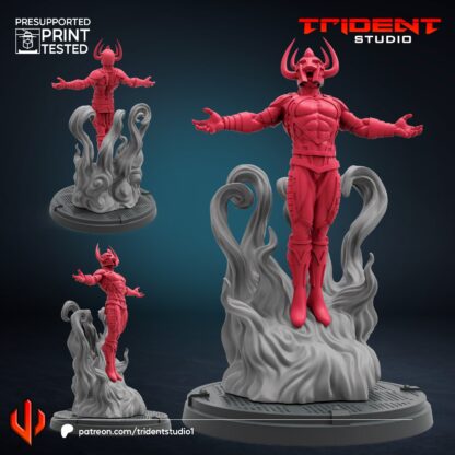 Lost One de Trident Studio avec sa base 50mm