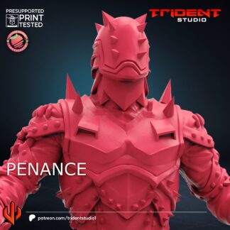 Penance de Trident Studio avec sa base 35mm