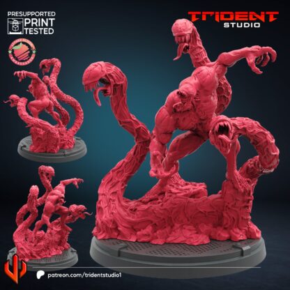 Venom de Trident Studio avec sa base 50mm