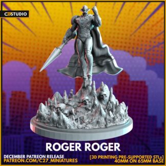 Ultron aka roger roger de c27 avec sa base 65mm