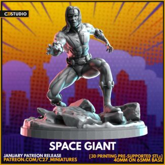 Titan X aka space giant de c27 avec sa base 65mm