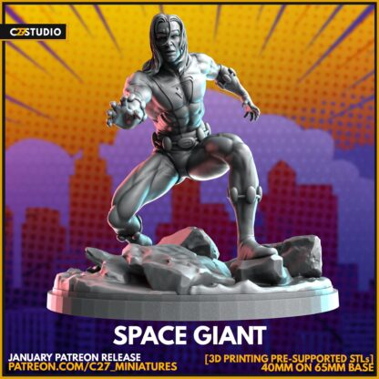 Titan X aka space giant de c27 avec sa base 65mm