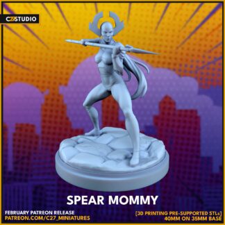 Proxima Midnight aka Spear Mommy de c27 avec sa base 35 mm