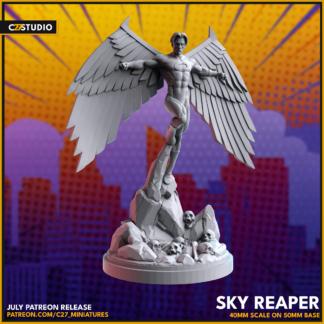 Archangel aka Sky Reaper de c27 avec base 50mm