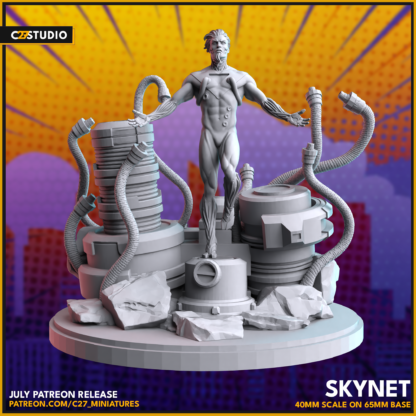 Bastion aka Skynet de c27 avec base 50mm