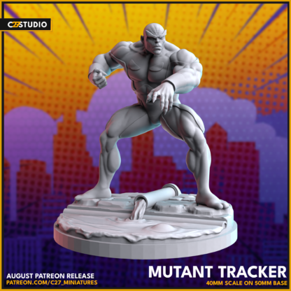Caliban aka Mutant Tracker de c27 avec base 50mm
