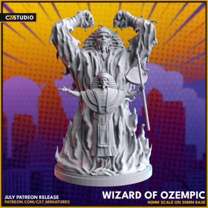 Famine aka Wizard of Ozempic de c27 avec base 50mm