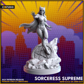 Jennifer Kale aka Sorceress Supreme de c27 avec base 35mm