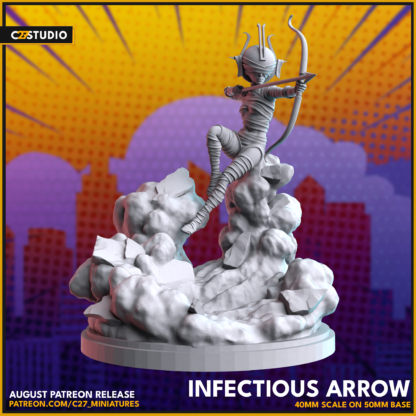Pestilence aka Infectious Arrow de c27 avec base 50mm