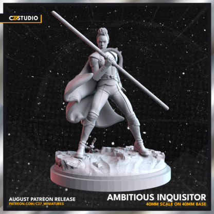 Third sister aka Ambitious Inquisitor de c27 avec base 40 mm