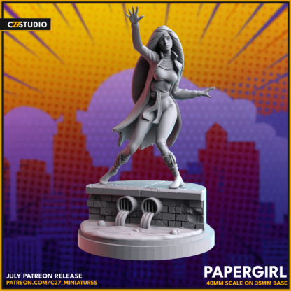 Tommy des Morlocks aka Papergirl de c27 avec base 35mm