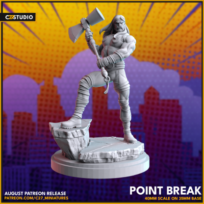 Ultimates Thor aka Point Break de c27 avec base 35mm