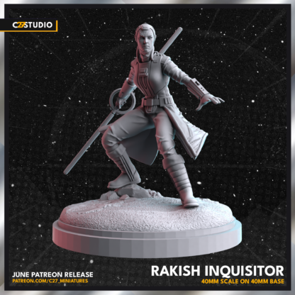 fourth sister aka Rakish Inquisitor de c27 avec base 40 mm