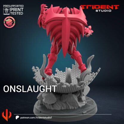 Onslaught de Trident Studio avec sa base 35mm