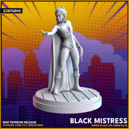 Jean Grey - Black Queen aka Black Mistress de c27 avec base 35mm